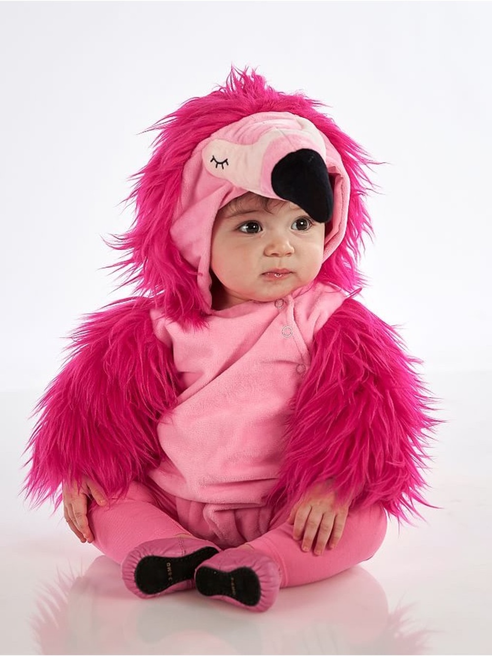 Pottery Barn Kids Pink Flamingo Baby Costume Hoodie Set - Kids Costume